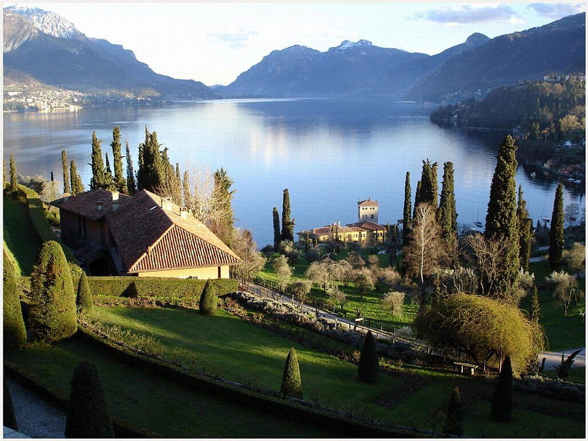 Lake Como Italy . lake como italy HD wallpaper