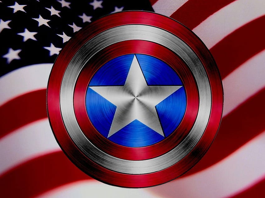 Супергерой Капитан Америка: Екшън от best HD тапет