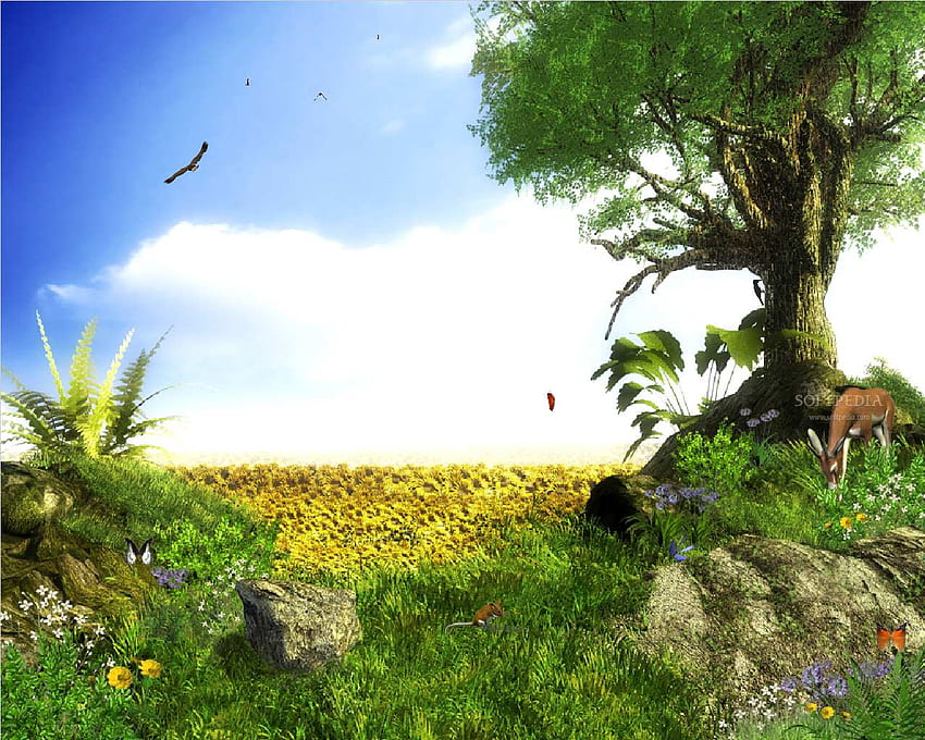 Beautiful Animated for , Animation Nature HD wallpaper | Pxfuel