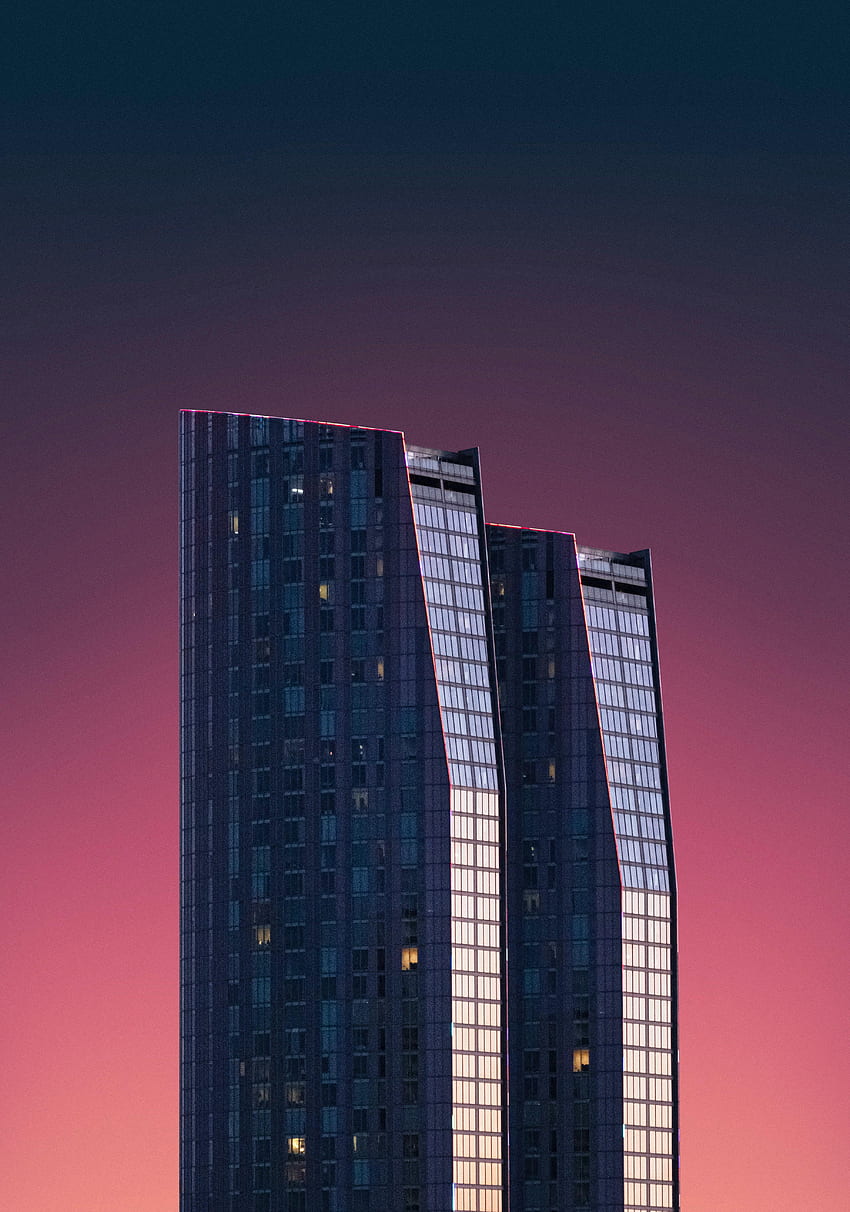 Architecture, Skyscraper, Building, Minimalism HD phone wallpaper