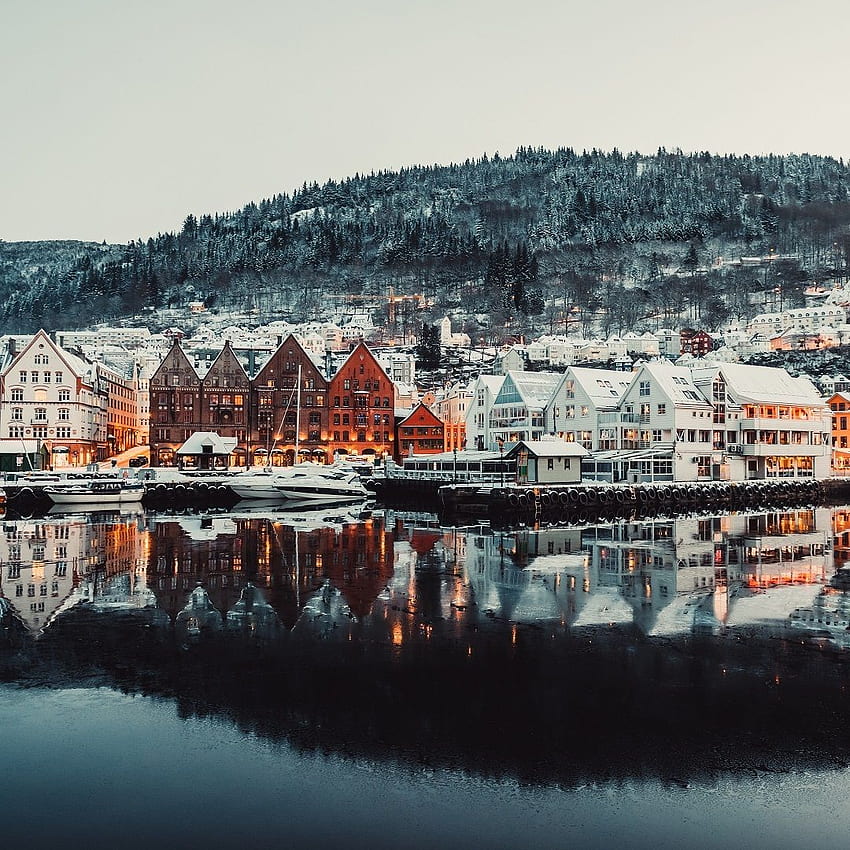Viajes impresionantes en Europa - Blog de Eurail. Viajes a Escandinavia, Ciudades más bellas, Viajes, Bergen Noruega fondo de pantalla del teléfono