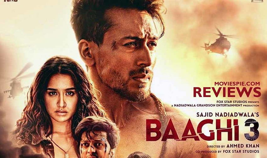 Baaghi 3 Recensioni: IMDB, IndianExpress, Times Of India, Audience, Baaghi 3 Movie Sfondo HD