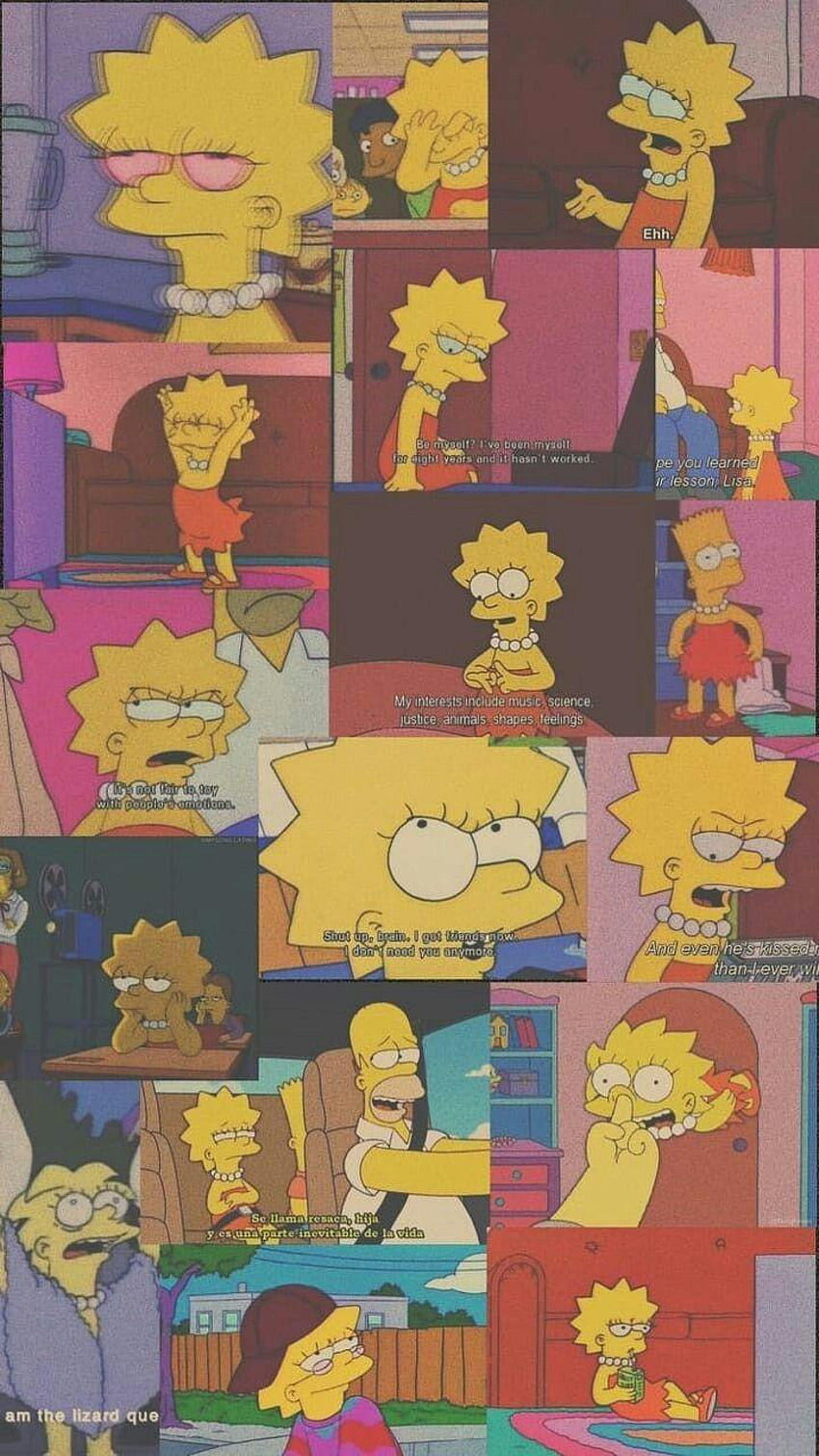 Sad aesthetic Simpsons • For You For & Mobile, Comic Book Aesthetic HD phone wallpaper