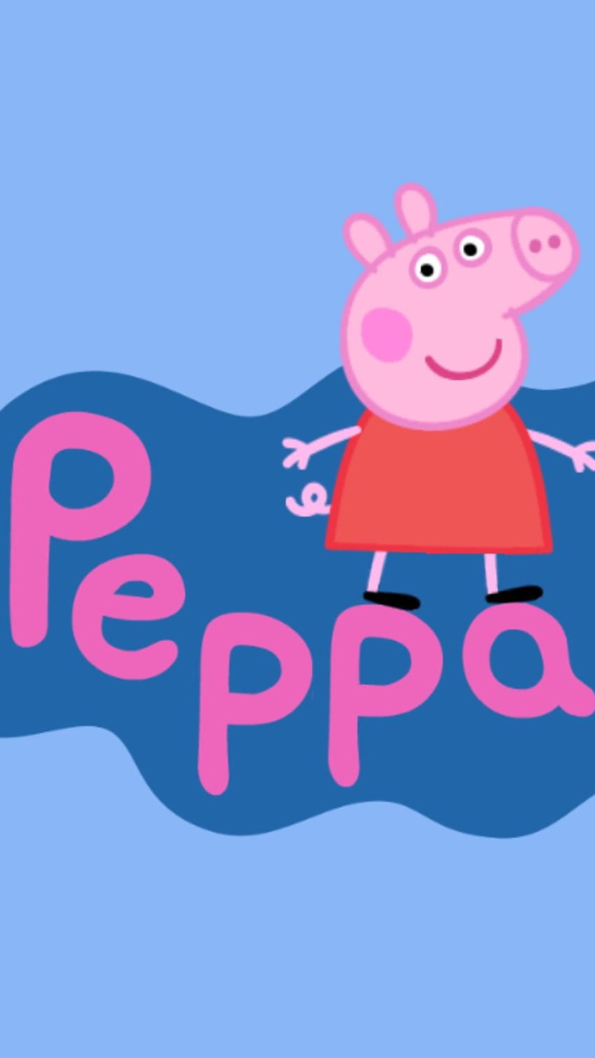 Peppa the pig, peppa pig, cartoon, pig HD phone wallpaper