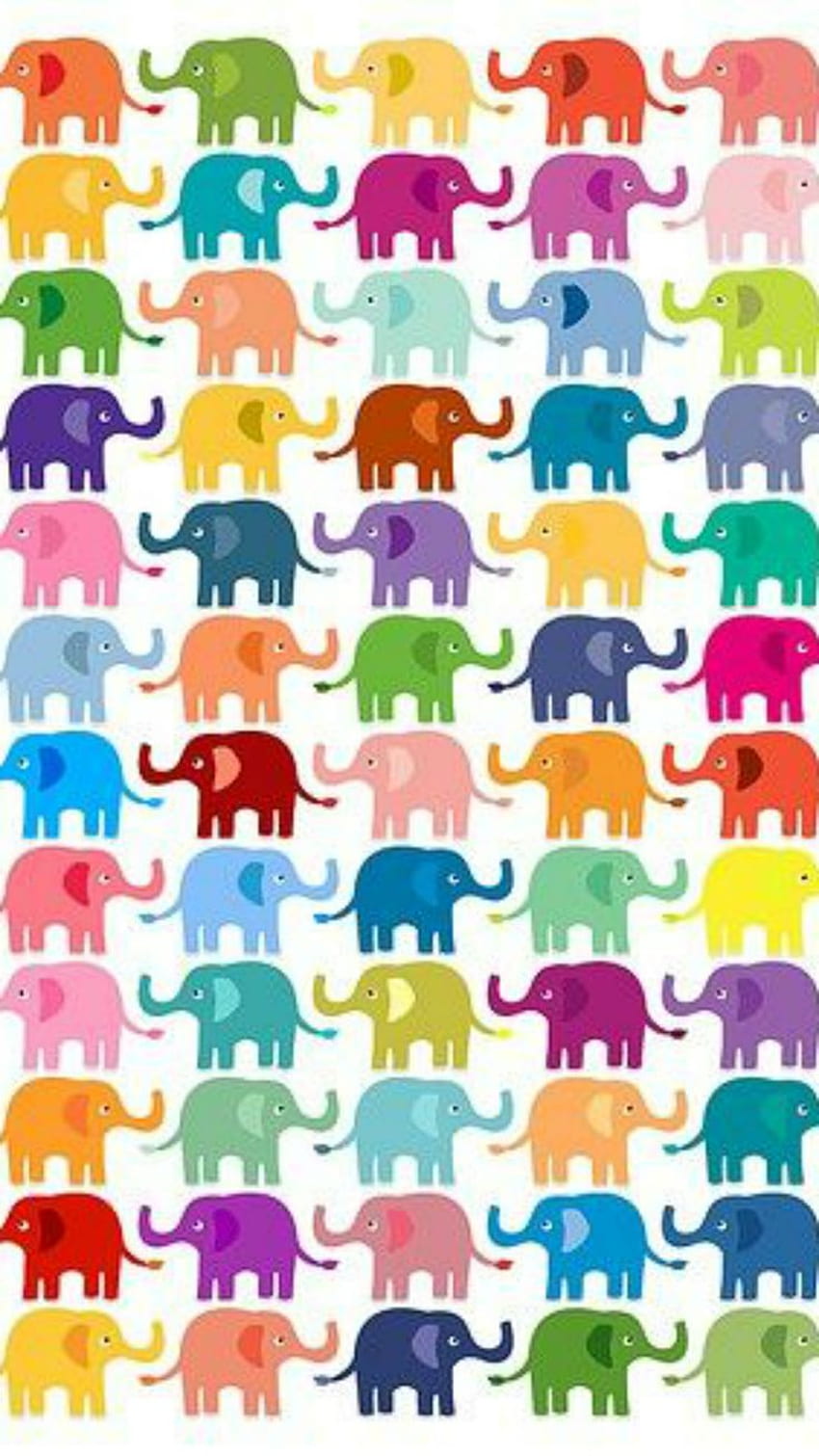Elephant Pattern Art, Cool Elephant HD phone wallpaper | Pxfuel