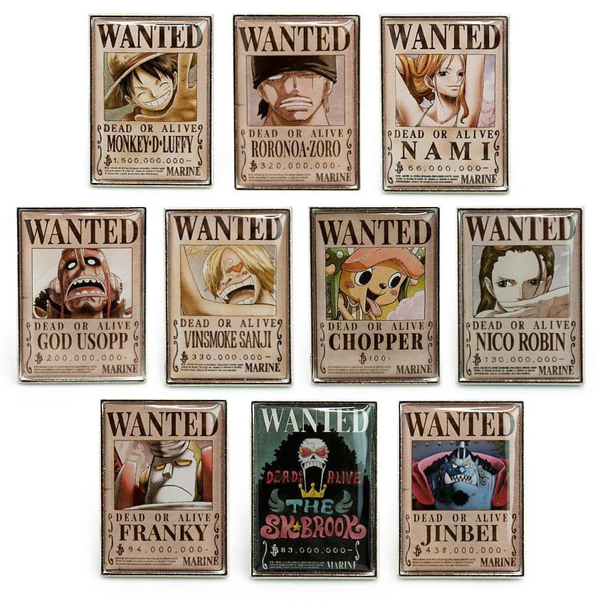 Luffy Wanted Poster – Pin King
