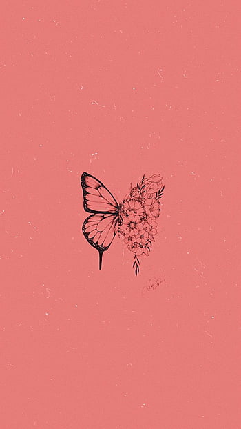 Red Butterfly  Background Wallpaper Download  MobCup