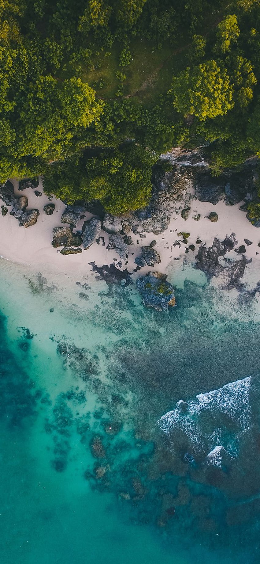 iPhone X : アース ビュー グリーン 海 山 木 自然 経由。 マガジン 世界中の最高のあなたの毎日の情報源 HD電話の壁紙