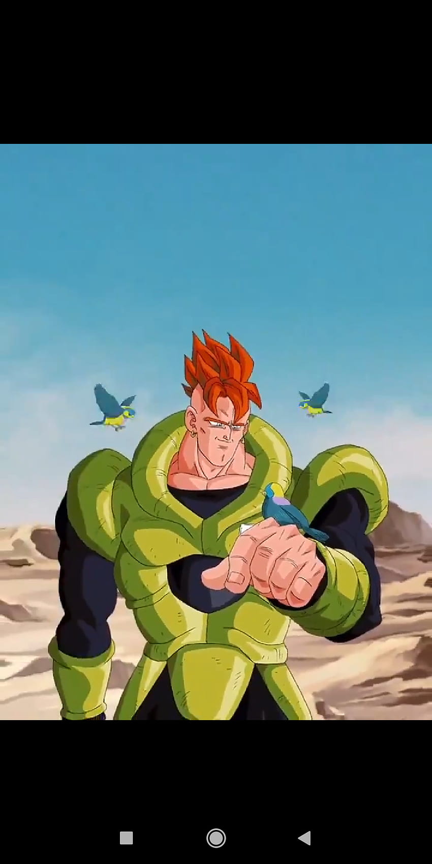 Can we just look at how beautiful and heartmelting this shot of Android SA is?: DBZDokkanBattle, Dragon Ball Android 16 HD phone wallpaper