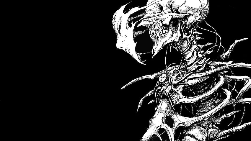 Squelette cool, squelette d'Halloween Fond d'écran HD