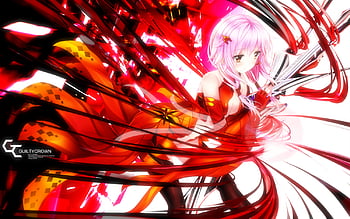 Inori Yuzuriha Anime Shu Ouma, a Eterna Guilty Crown Filme de animação,  Anime, desenho animado, papel de parede png