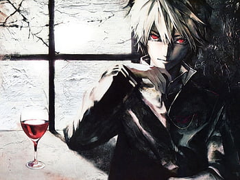 Bad Boy, alone, anime, attractive, blood, dark, humans, kan, night, vampir,  HD phone wallpaper
