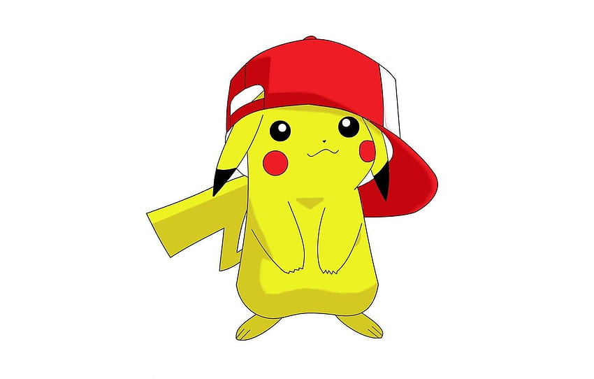 game, yellow, anime, cap, Pokemon, cute, manga, Pikachu for , section прочее, Cute Yellow Anime 高画質の壁紙