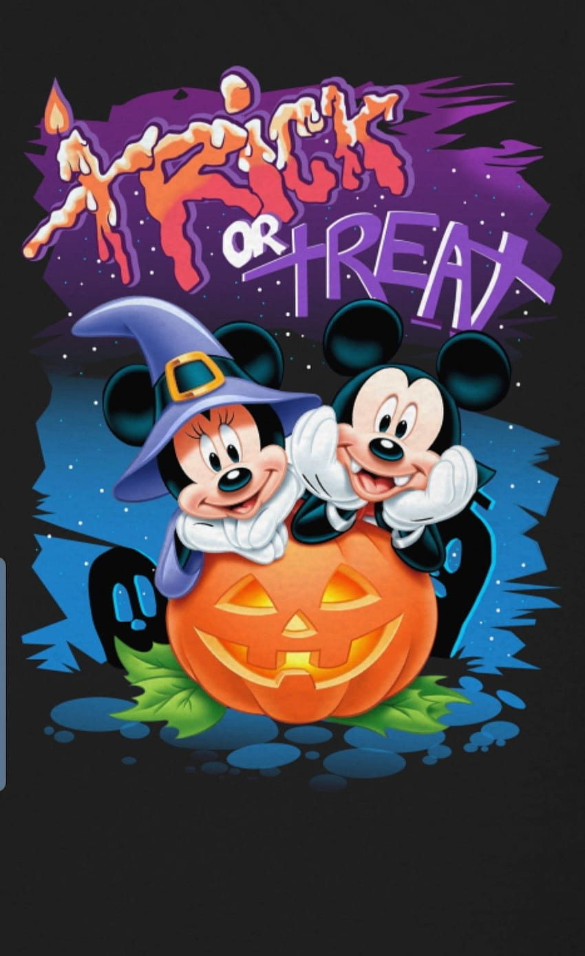 Halloween - Disney - Mickey et Minnie Mouse. Halloween iphone, Disney halloween et Disney art Fond d'écran de téléphone HD