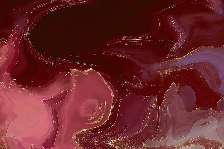 Gráfico de de acuarela con purpurina burdeos de Dzynee · Creative Fabrica, Maroon Marble fondo de pantalla