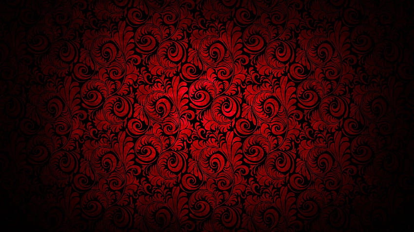 Fresco negro y rojo, rojo elegante fondo de pantalla