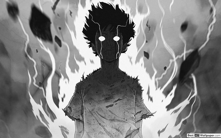 Mob Psycho 100 - Shigeo Kageyama 100% Rage, Psycho Anime Girl Tapeta HD