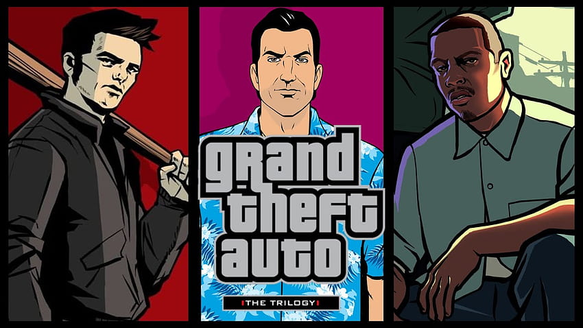 Grand Theft Auto: The 3D Trilogy (III, VC & SA) - Tutte le missioni finali e titoli di coda, trilogia GTA Sfondo HD