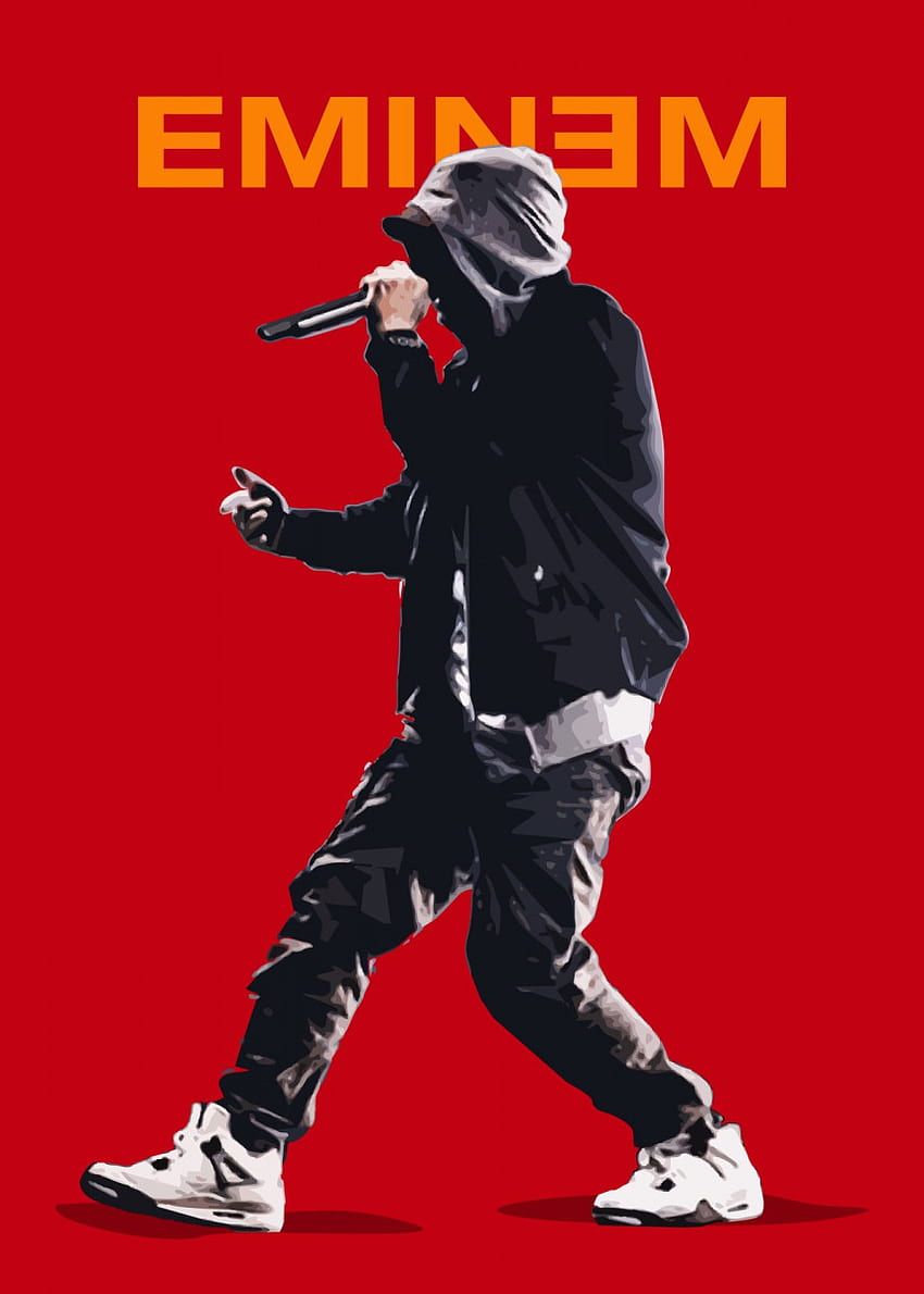 Eminem ' Metal Poster - Ahmad Hanafi, Eminem 2020 HD phone wallpaper