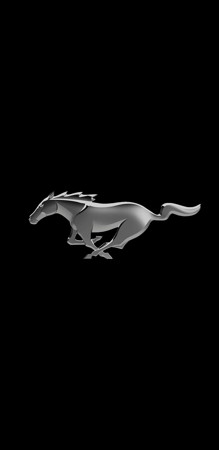 Ford Mustang Logo - Fulfilled Request [] : Amoledbackground, Mustang Logo Phone HD phone wallpaper