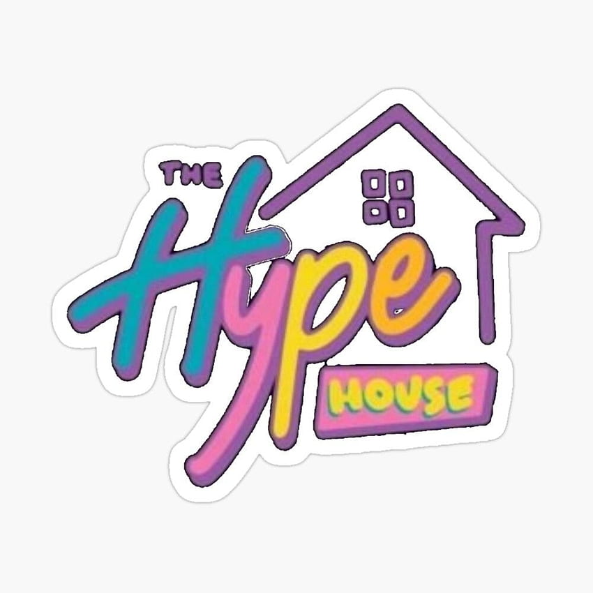 Pegatina brillante 'HYPE HOUSE // THE HYPE HOUSE // TIKTOK' de andreassdf en 2020. Ne touchez pas mon téléphone, Autocollants à bulles rouges et Autocollants imprimés Fond d'écran de téléphone HD