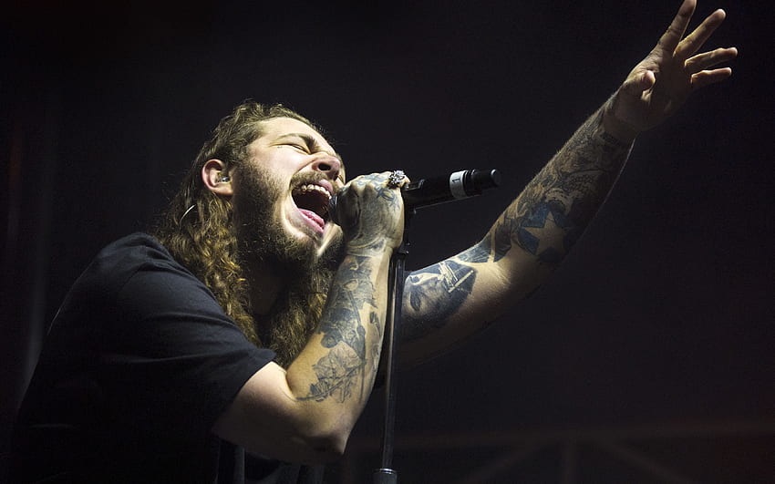 Post Malone, , american singer, 2018, concert, guys, celebrity, superstars for with resolution . High Quality HD wallpaper