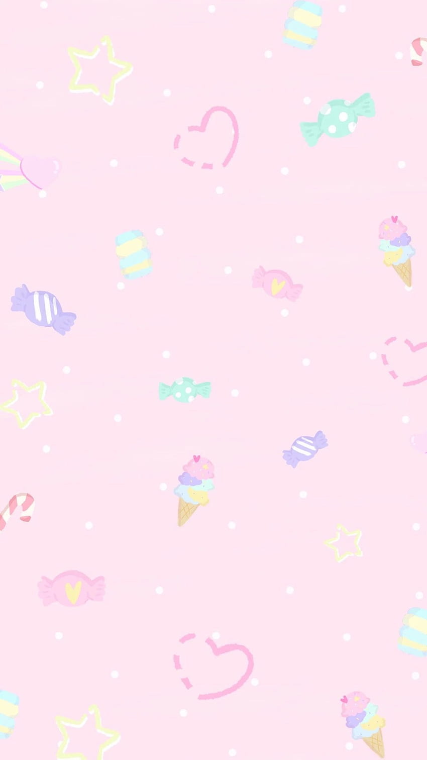 best kawaii pastel access, Cute Light Pink Pastel HD phone wallpaper