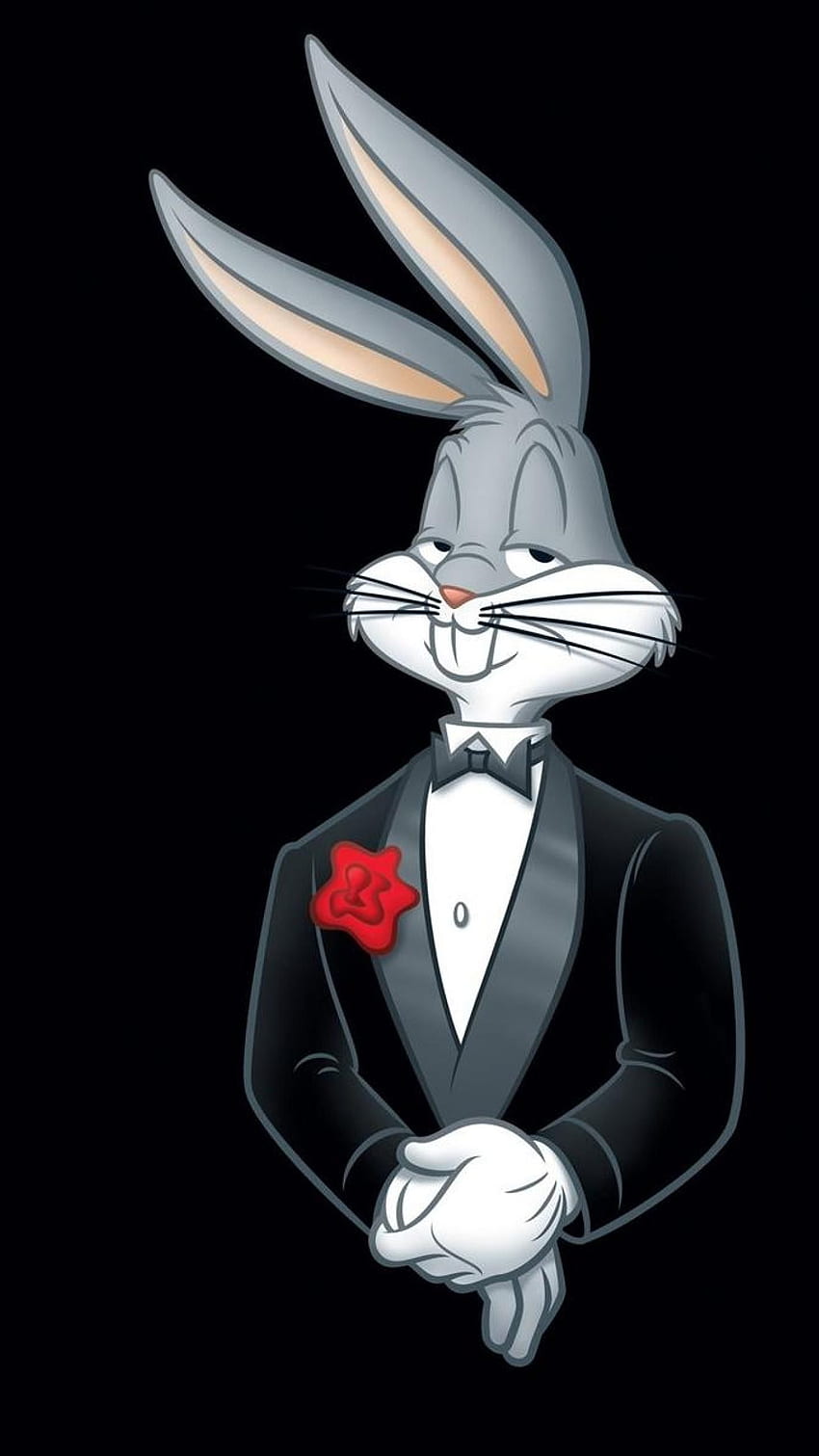 Bajki Bugs Tunes Looney Bunny Królik Bugs, Panowie Tapeta na telefon HD