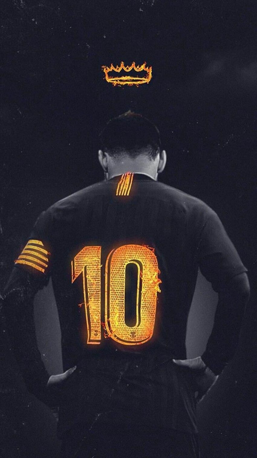 Cool Lionel Messi For, Messi Dark HD 전화 배경 화면