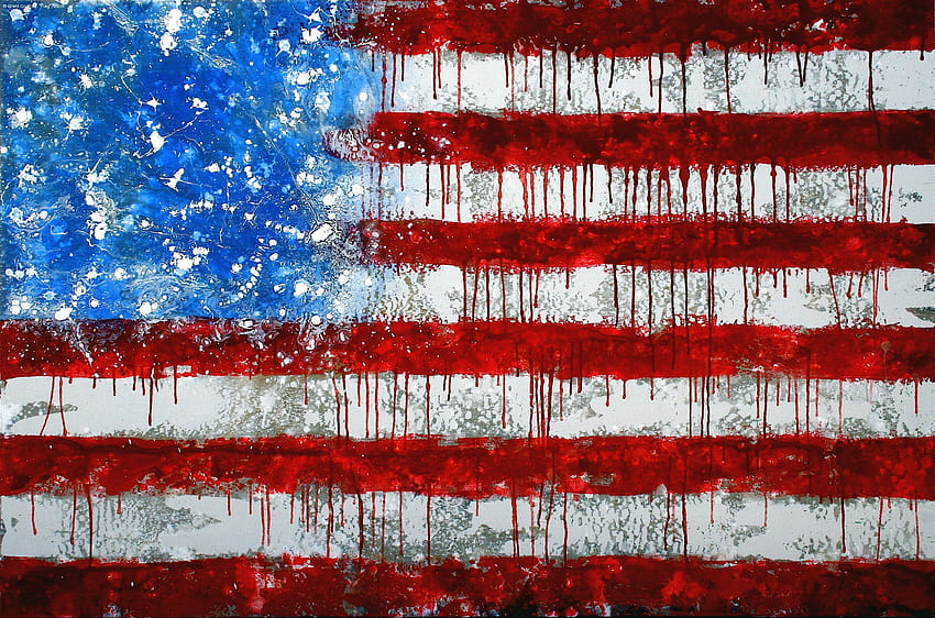 USA, United States, United States of America, America Flag Art, Patriotic Art HD wallpaper