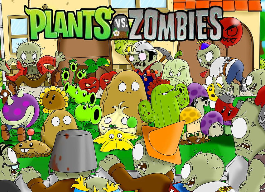 plantas contra zombis, plantas contra zombis 2 fondo de pantalla