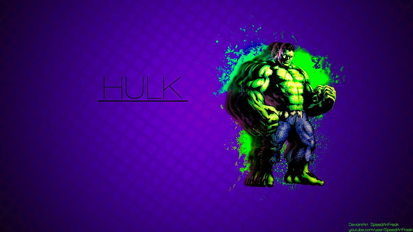 Ilustrasi Incredible Hulk dan Shazam, Marvel Comics, Hulk, Hulk Artwork Wallpaper HD