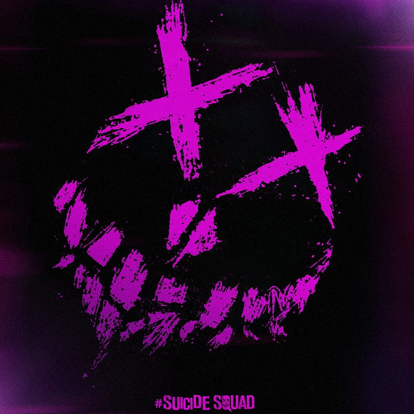 Suicide Squad - Плакат с усмивка - Suicide Squad, лого на Suicide Squad HD тапет за телефон