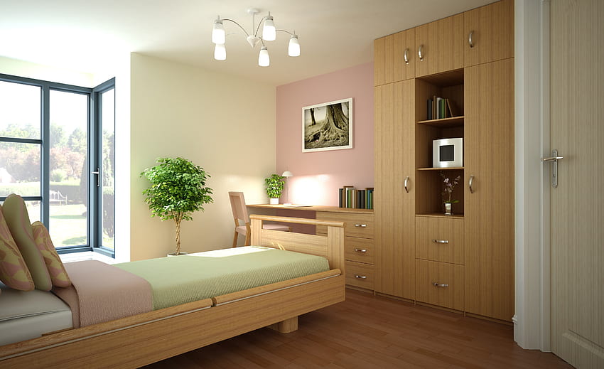 Interior, , , House, Design, Style, Living Room, Residential, Bedroom, Villa HD wallpaper