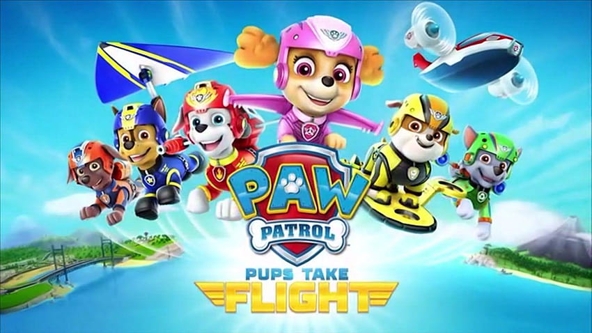 Paw Patrol - Paw Patrol Pups Save Take Flight - & Background, Rocky Paw Patrol Wallpaper HD