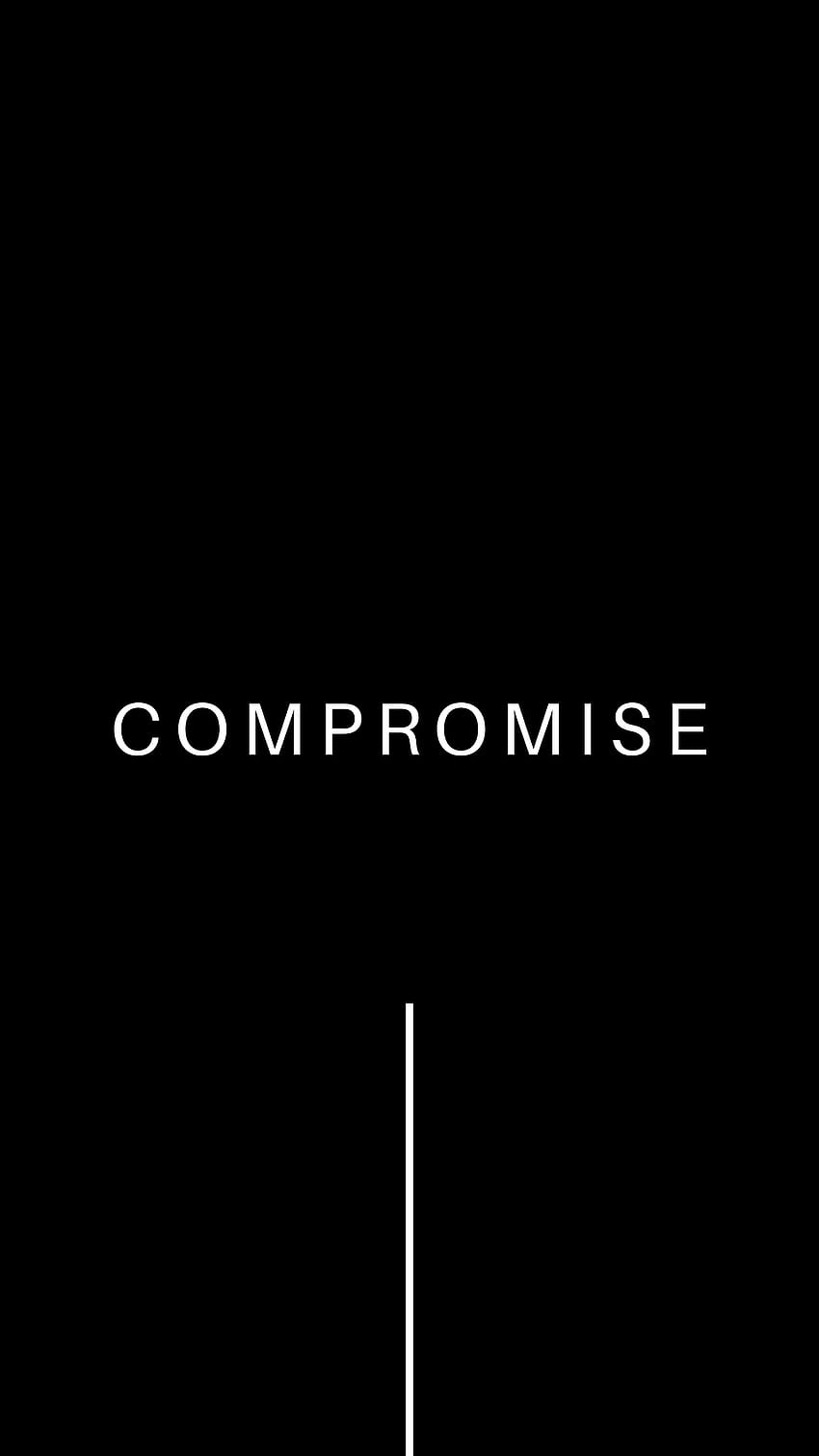 Words, Minimalism, Inscription, Line, Word, Compromise HD phone wallpaper