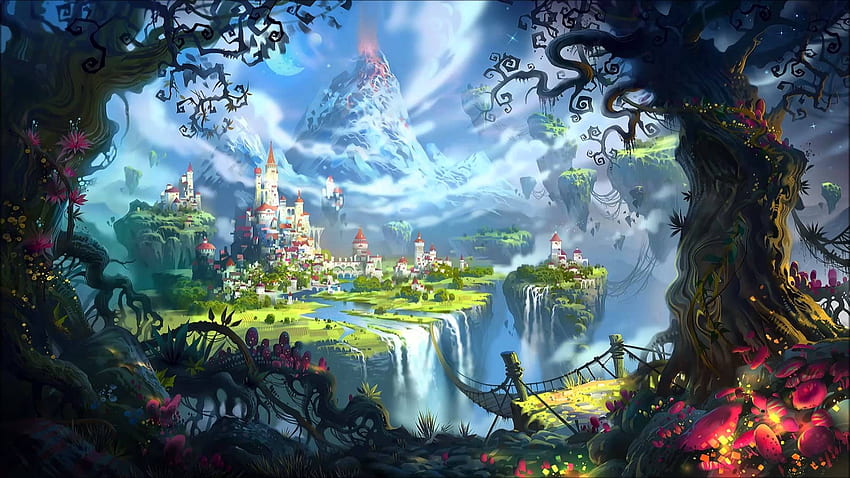 Fairy Tales, Fairy Landscape HD wallpaper