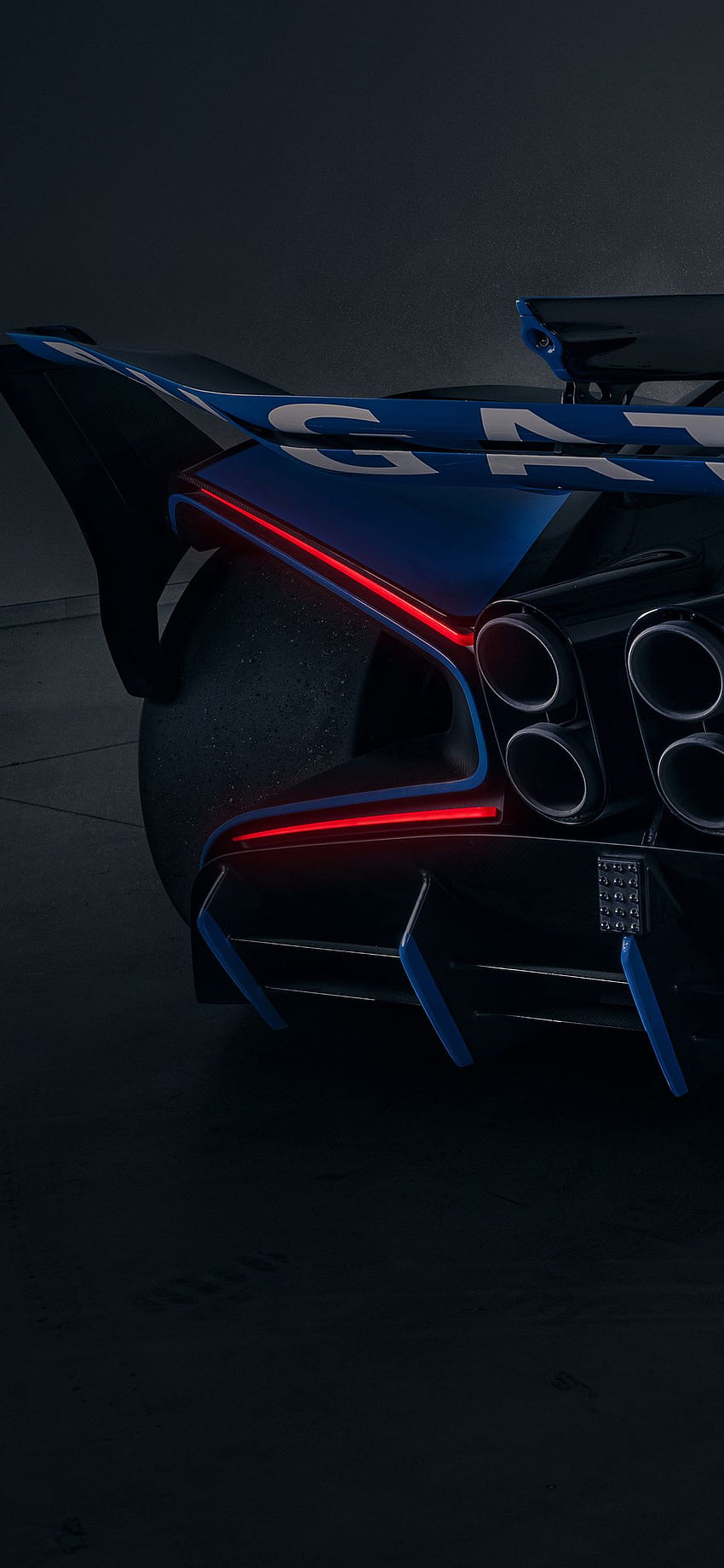 Bugatti Bolide 2021 Arrière Fond d'écran de téléphone HD