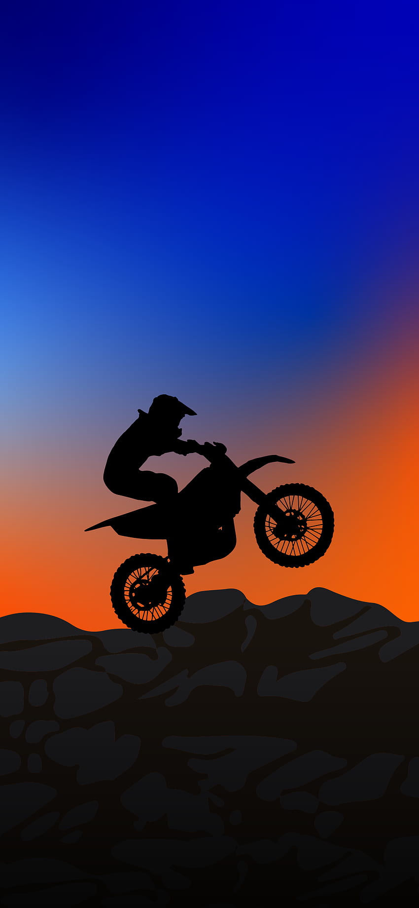 iPhone motocross, Dirt Bike 5 Fond d'écran de téléphone HD