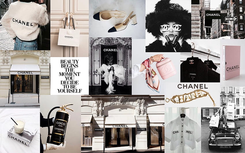 Aesthetic Mac Collage, Vogue Aesthetic HD wallpaper
