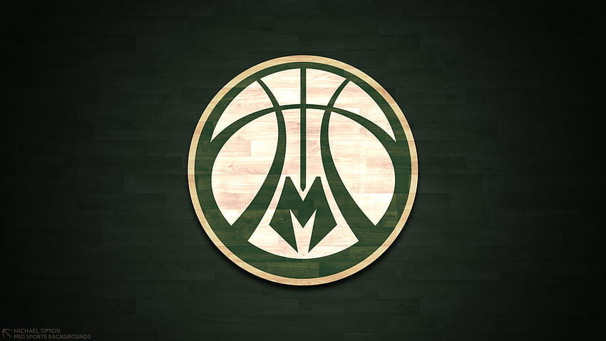 Ultra Milwaukee Bucks et arrière-plan, logo Milwaukee Bucks Fond d'écran HD