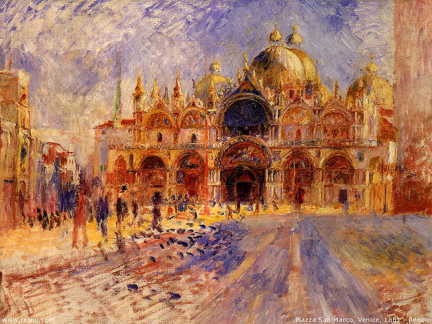 Dipinti d'Arte - Pierre Auguste Renoir Sfondo HD