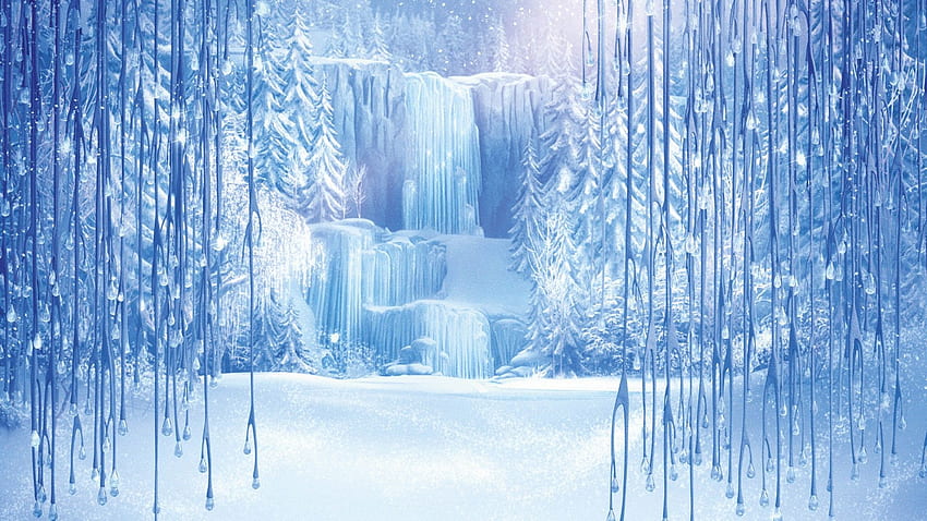 /disneys_frozen_winter. Fond de décors, fond gelé, toile de fond gelée, 1920 x 1080 gelé Fond d'écran HD