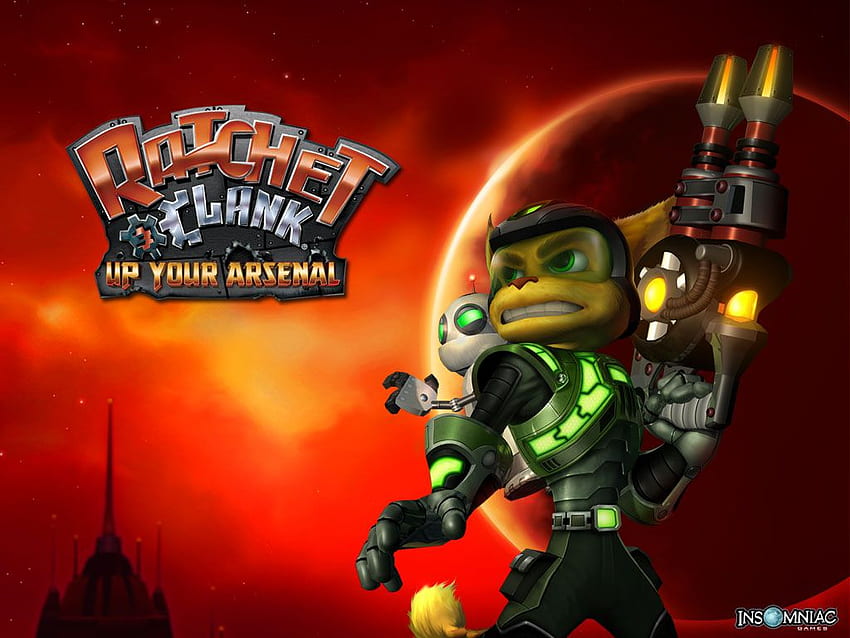 - Ratchet & Clank: Tingkatkan Arsenal Anda - PS2, Ratchet & Clank Wallpaper HD