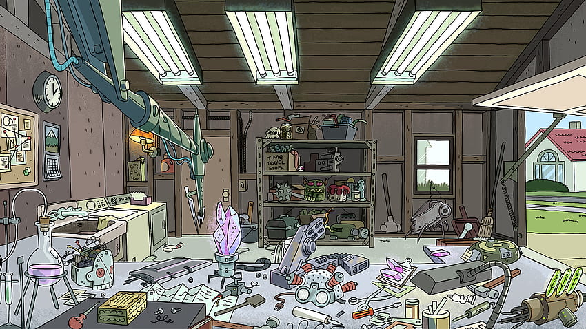 Il background virtuale di Rick e Morty arriva per la videoconferenza Zoom - Den of Geek, Rick and Morty Season Sfondo HD
