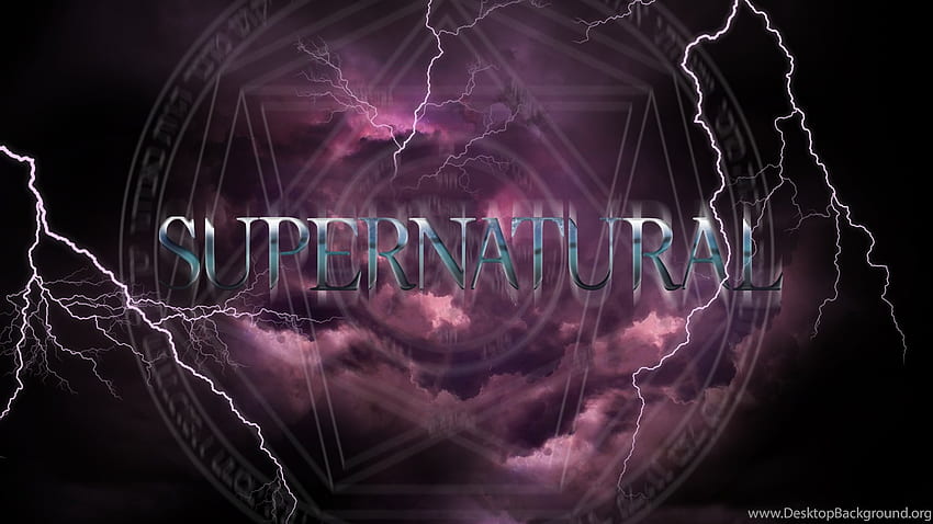 Logo Supernatural Background HD wallpaper