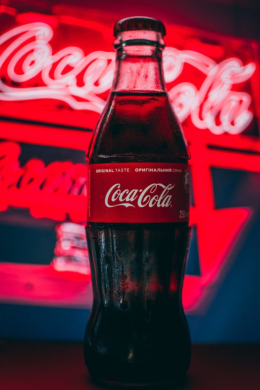 Butelka Coca Coli – Napój, Napój Bezalkoholowy Tapeta na telefon HD