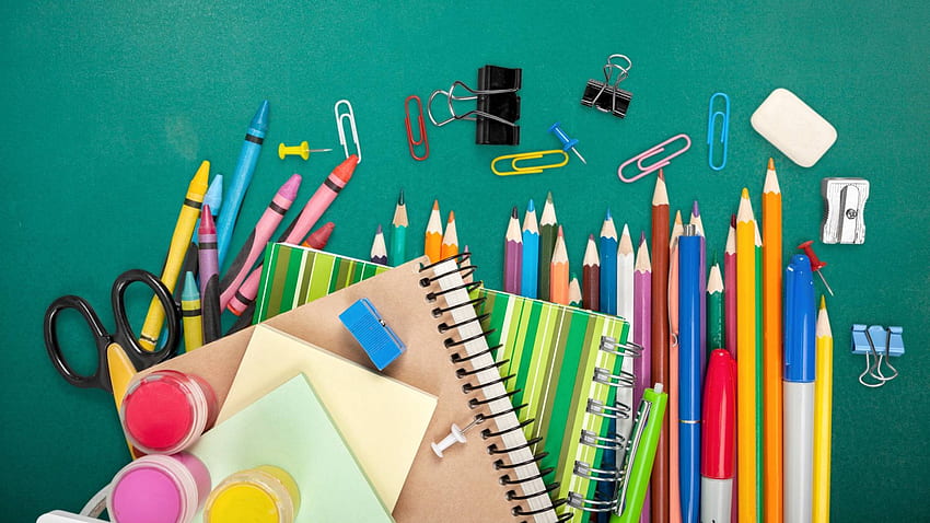 Back To School Stationery And Tech - Back To School, Office Stationery HD wallpaper