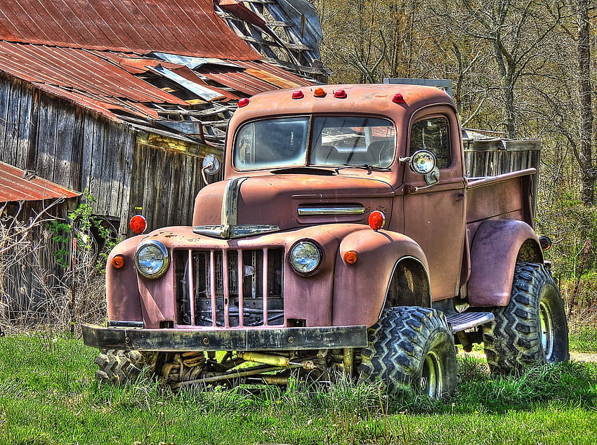 Old Truck High Quality Classic Ford With Of Pc, Rusty Old Car HD wallpaper