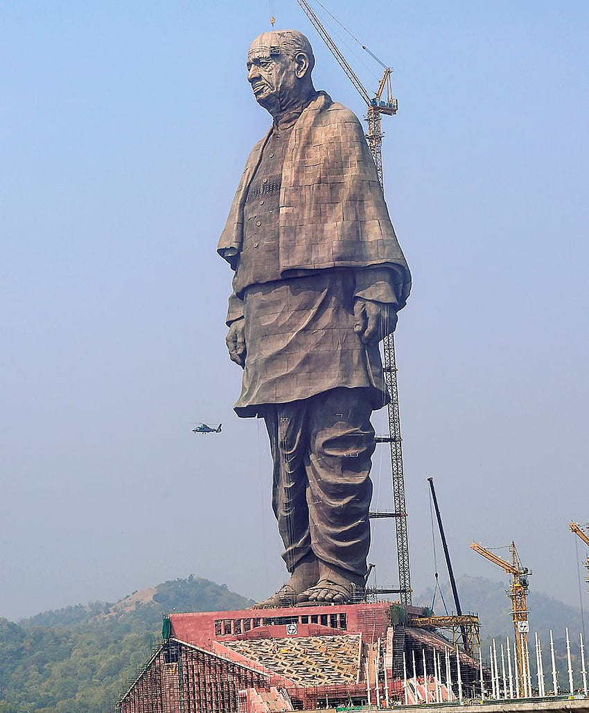 団結の像: 世界で最も高い Sardar Vallabhbhai の像 HD電話の壁紙